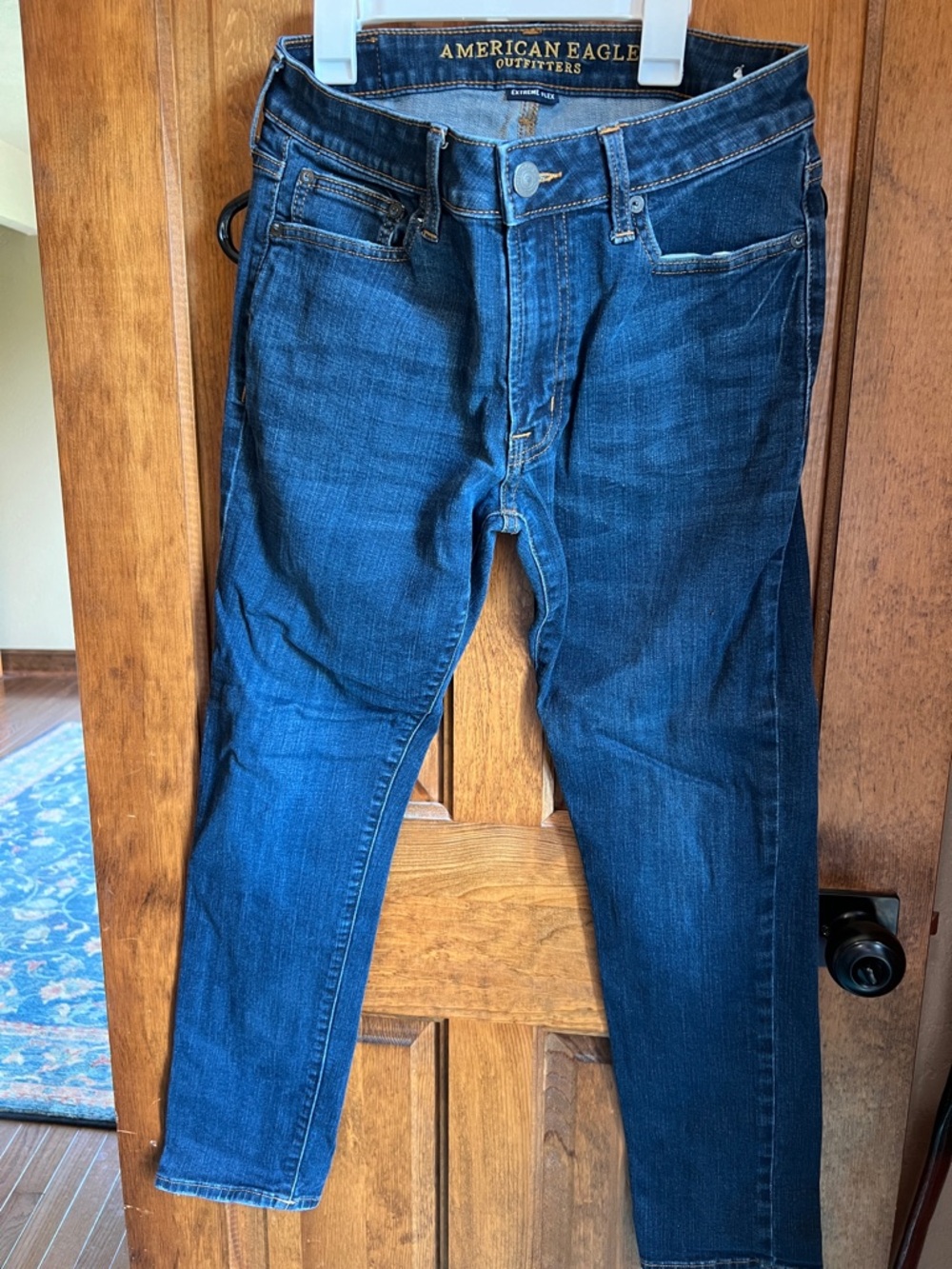 American Eagle Outfitters Men’s Indigo Slim Straight Jeans 31x30